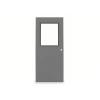 (1) HALF GLASS STEEL DOOR