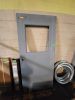 (1) HALF GLASS STEEL DOOR - 3