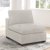 (1) FABRIC ARMLESS CHAIR