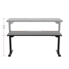 (1) ADJUSTABLE HEIGHT DESK