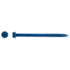 (4) BOXES OF (100) CONCRETE AND MASONRY SCREWS