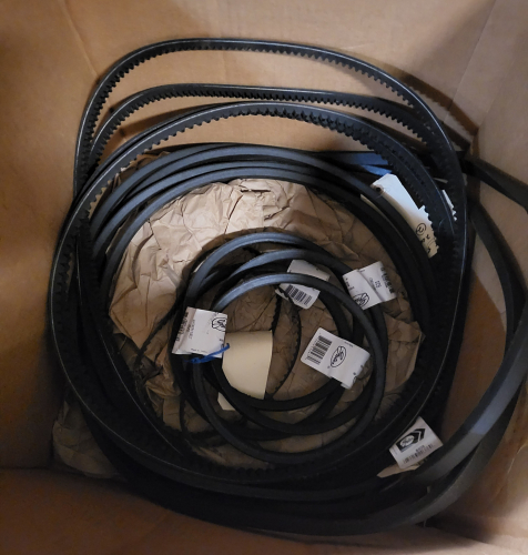 (1) BOX OF (15) MISC V-BELTS