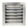 (1) INTAKE LOUVER, FLANGED