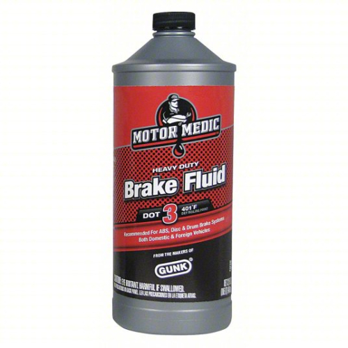 (4) DOT 3 BRAKE FLUID