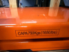 HYDRAULIC SCISSOR LIFT TABLE WITH FOOT-PUMP OPERATED LIFT MECHANISM, MANUAL RELEASE CONTROL, STEEL PLATFORM, CASTERS AND PUSH/PULL HANDLE. - 3