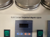 SIX-POSITION CONSTANT TEMPERATURE MAGNETIC AGITATOR WITH INDIVIDUAL STAINLESS STEEL HEATING/STIRRING PLATFORMS, DIGITAL TEMPERATURE CONTROLLERS AND INDEPENDENT POWER SWITCHES. INCLUDES CLAMP AND SUPPORT HARDWARE AS SHOWN. - 4