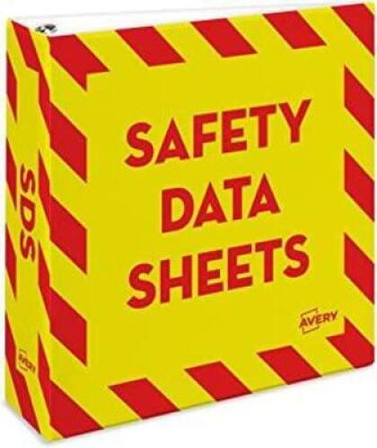 (4) RING BINDER FOR SAFETY DATA SHEETS
