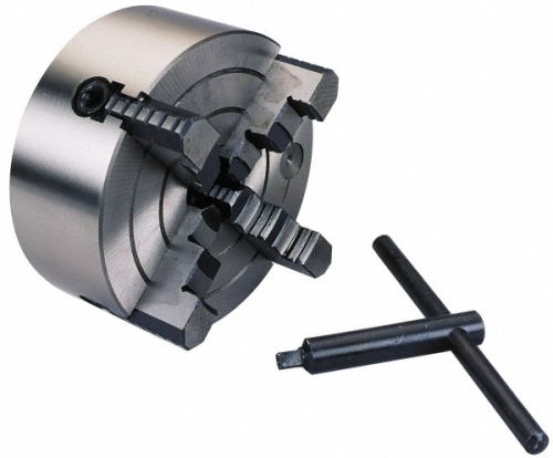 (1) 4-JAW INDEPENDANT MAUNAL LATHE CHUCK