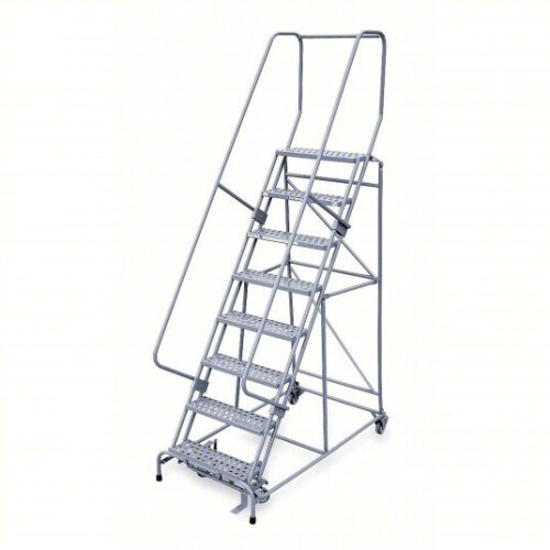 (1) 8-STEP ROLLING LADDER