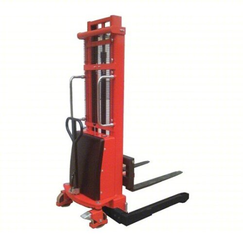 (1) ELECTRIC STRADDLE STACKER