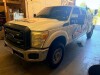 2012 FORD F-350 SUPER DUTY CREW CAB SERVICE TRUCK WITH READING UTILITY BODY, MULTIPLE LOCKING STORAGE COMPARTMENTS, CHAMPION R-SERIES GAS ENGINE DRIVEN AIR COMPRESSOR WITH KOHLER ENGINE, HOSE REELS, FLUID TRANSFER EQUIPMENT, REAR MOUNTED BENCH VISE, REAR - 4