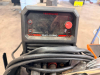 YESWELDER FLUX-135PRO MULTI-PROCESS INVERTER WELDING MACHINE WITH DIGITAL CONTROL DISPLAY, ADJUSTABLE WELDING SETTINGS, WIRE FEED SYSTEM, WELDING GUN, GROUND CLAMP, AND POWER CORD. INCLUDES TWO-WHEEL STEEL WELDING CART, AUTO-DARKENING WELDING HELMET, WELD - 4