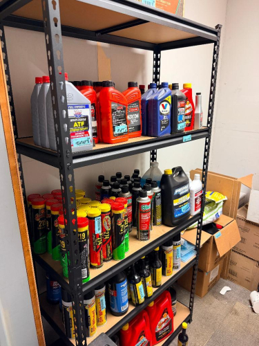 5-TIER HEAVY-DUTY STEEL STORAGE SHELVING UNIT
