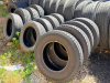 (12) ASSORTED USED LIGHT TRUCK AND COMMERCIAL VEHICLE TIRES WITH VARIOUS TREAD PATTERNS, SIZES, AND MANUFACTURERS. INCLUDES HIGHWAY, ALL-SEASON, AND ALL-TERRAIN TIRES. SOLD AS ONE LOT. - 2