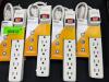 (4) WOODS 6 OUTLET POWER STRIPS