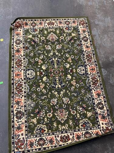 UNIQUE LOOM KASHAN COLLECTION GREEN AREA RUG