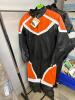 JD IMPORTS LEATHER MOTORCYCLE RACING SUIT
