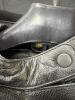 LEATHER MOTORCYCLE JACKET WITH GLOVES - 2