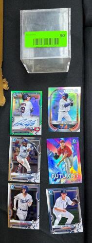 (6) BOWMAN BASEBALL TRADING CARDS