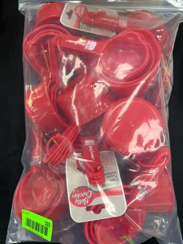 (15) BETTY CROCKER MEASURING CUP & SPOON SETS