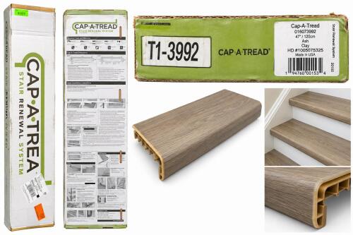 CAP-A-TREAD ASH CLAY STAIR RENEWAL TREAD