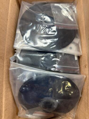 (10) 6-INCH RUBBER BACKUP PADS