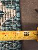 TEAL & CREAM GEOMETRIC RUNNER RUG - 2