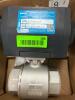 MAX-AIR RACK & PINION PNEUMATIC ACTUATOR WITH 2-INCH BALL VALVE