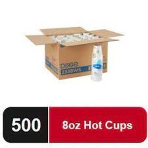 (1) CASE OF (500) HOT PAPER CUP