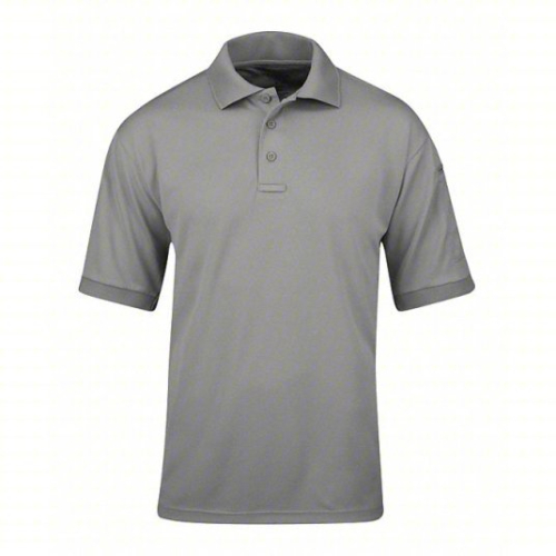 (3) MENS WORK POLO, SHORT SLEEVE