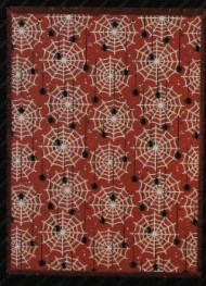 (1) KNITTED THROW BLANKET