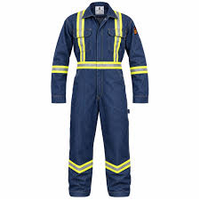 (2) FULL COVERALLS, WITH REFLECTIVE STRIPES