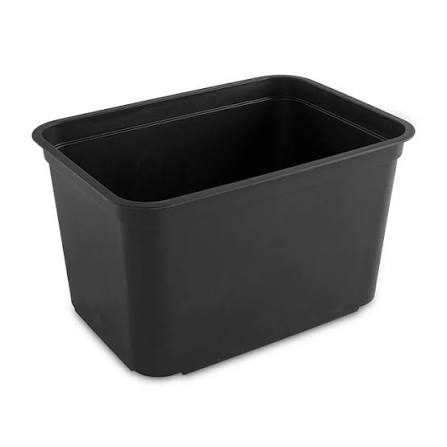 (2) STORAGE BIN TOTES