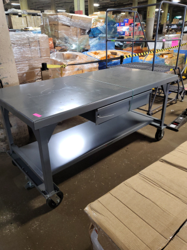 (1) HEAVY DUTY WORK TABLE