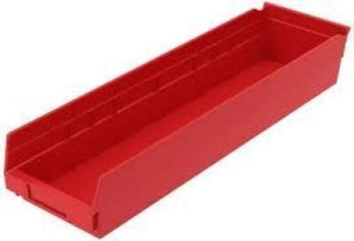 (1) CASE OF APPROX (10) PLASTIC NESTING SHELF