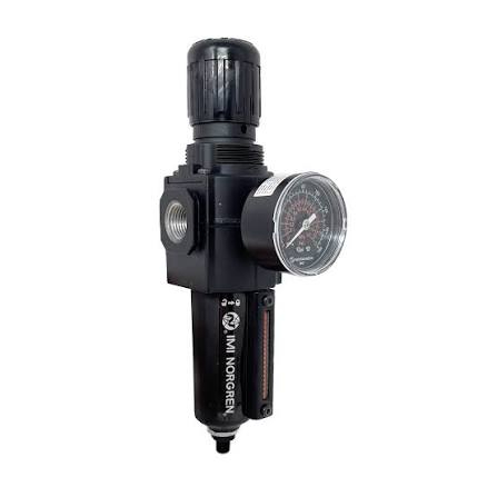 (1) COMBINATION UNIT FILTER / REGULATOR WITH PRESSURE GAUGE