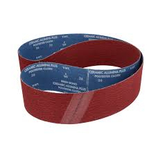 (2) BOXES OF (10) SCALLOPED ABRASIVE BELTS