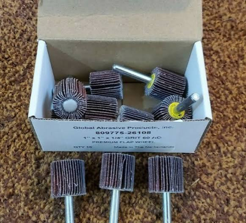 (3) BOXES OF (10) PREMIUM FLAP WHEEL