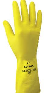 (3) PAIRS OF LINED LATEX GLOVES