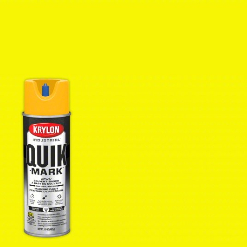 (6) HI-VIS YELLOW MARKING PAINT
