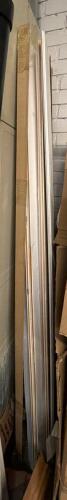 ASSORTED LOT OF WHITE WOOD TRIM PIECES