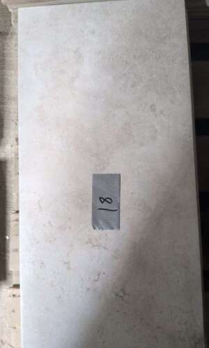 (18) IVORY CERAMIC FLOOR TILE