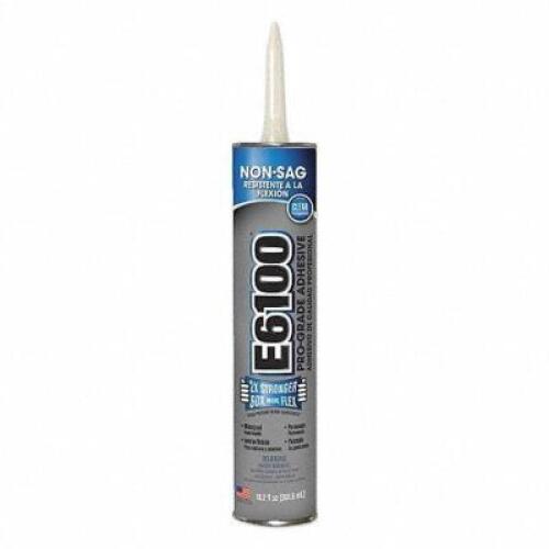 (6) CLEAR ADHESIVE