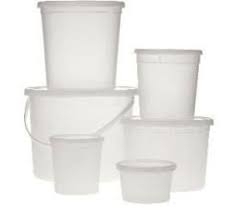 (1) BOX OF (50) CONTAINERS AND LIDS
