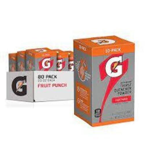 (4) THIRST QUENCHER POWDER STICKS