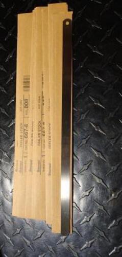 (1) BOX OF (9) 0.008" THICK FEELER STOCK