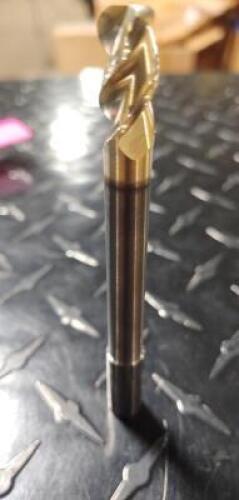 (1) SOLID CARBIDE 2 FLUTE SQ. ENDMILL