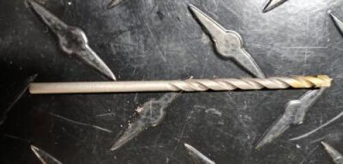 (3) STRAIGHT SHANK MASONRY BITS
