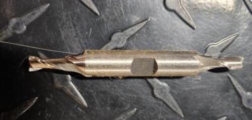(1) DOUBLE END 2 FLUTE COBALT SQ. END MILL