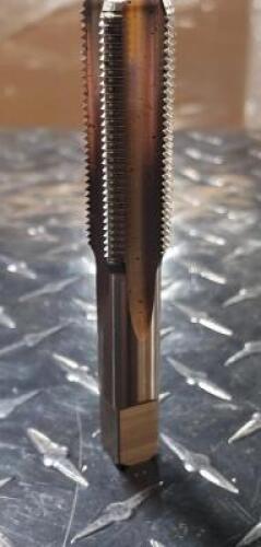 (2) HSS STRAIGHT FLUTE BOTTOMING HAND TAP